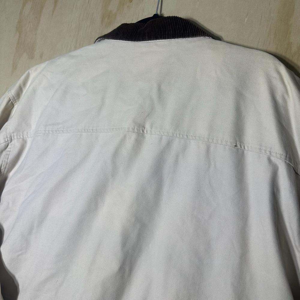 Ralph Lauren Chaps Barn Coat Beige Size Large - Picture 13 of 13